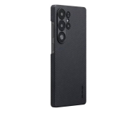 PITAKA Ultra-Slim Case Black/Grey Twill Sansung Galaxy S25 Ultra - 1369567 - zdjęcie 2